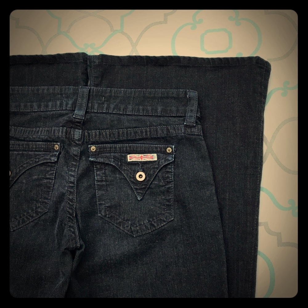 70’s style Hudson Wide Leg/Flare Jeans size 27